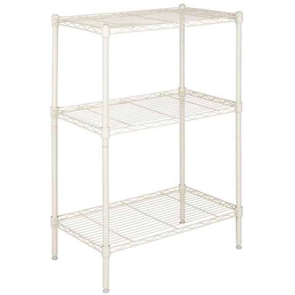 Safavieh Sierra Mini 3 Tier Shelve, Ivory Powder Coated - HAC2000C