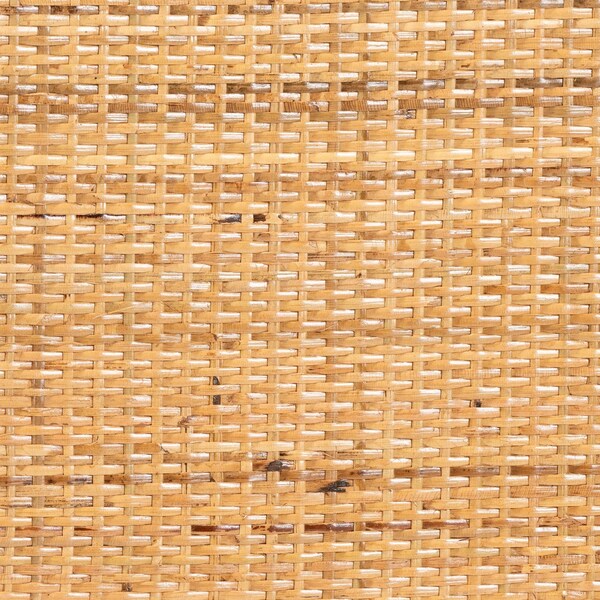Bali & Pari Curacao Modern Bohemian Light Honey Rattan 2-Drawer Bookcase - 243-13570-ZORO