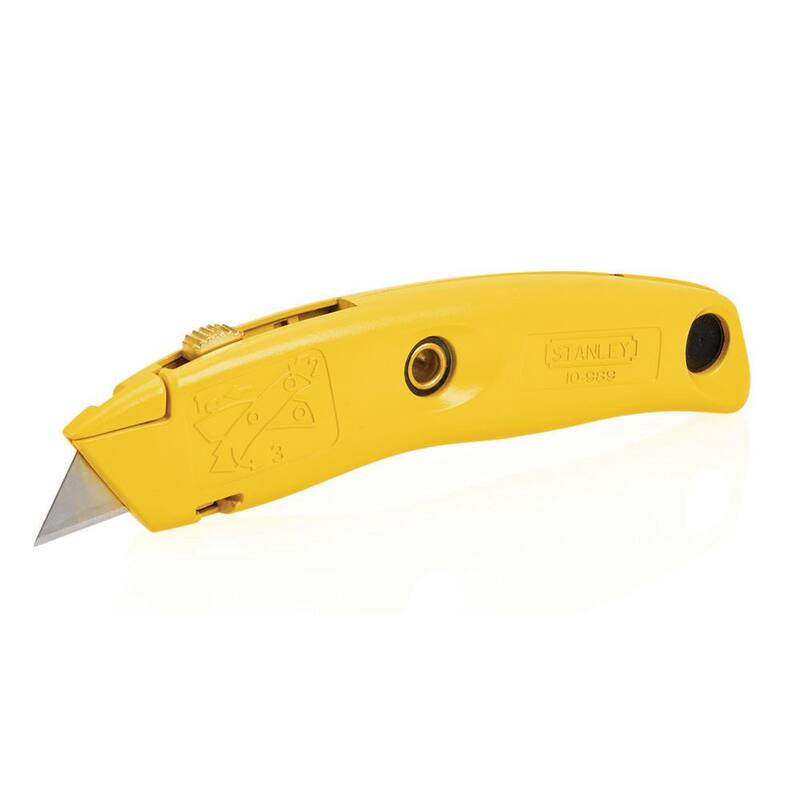 Stanley 7 in. Handle Swivel-Lock Retractable Utility Knife - 10-989