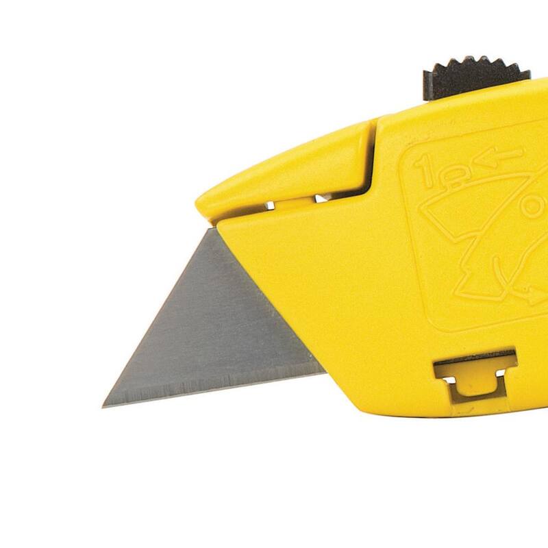 Stanley 7 in. Handle Swivel-Lock Retractable Utility Knife - 10-989