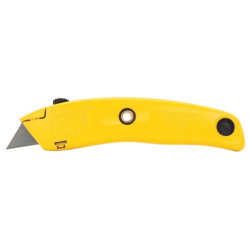 Stanley 7 in. Handle Swivel-Lock Retractable Utility Knife - 10-989