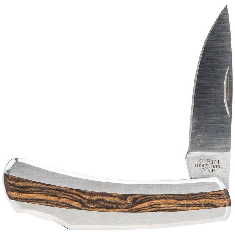 Klein Tools 2-1/4 in. Stainless Steel Drop Point Folding Knife - 44033