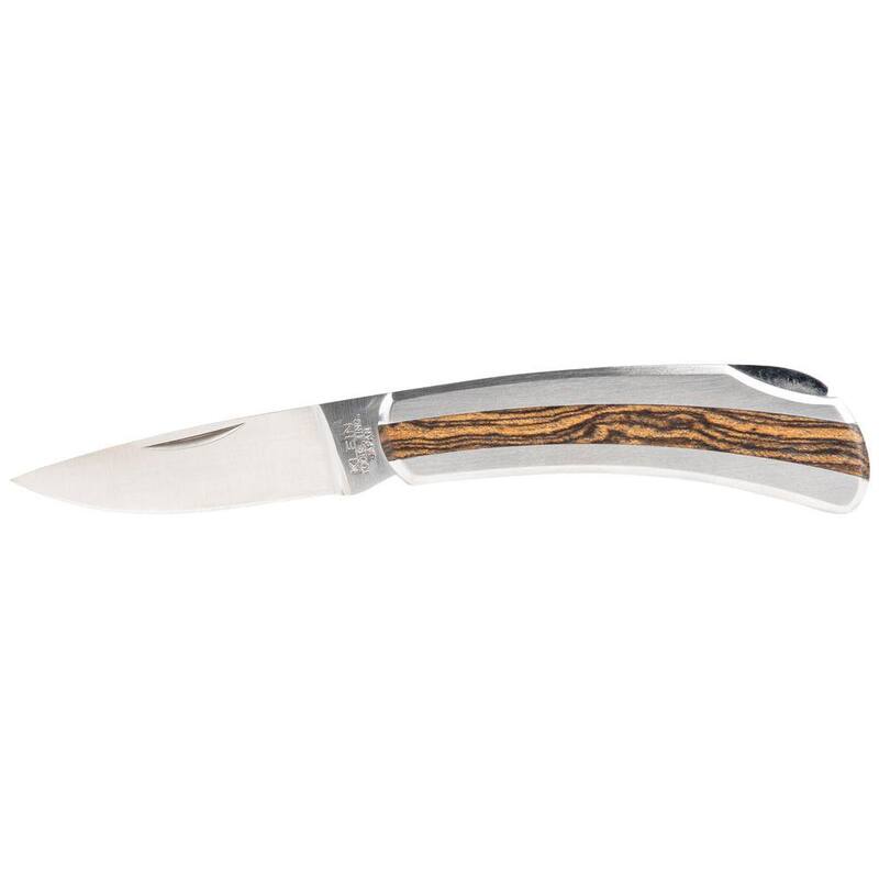 Klein Tools 2-1/4 in. Stainless Steel Drop Point Folding Knife - 44033