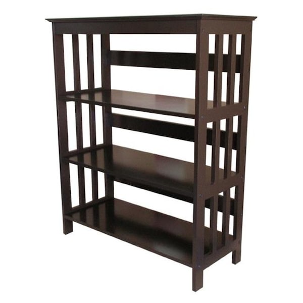 Ore International Ore International R5416 ES 36   3-Tier Bookcase - Espresso - R5416ES
