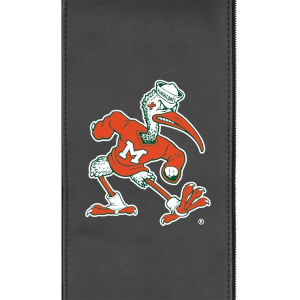 Dreamseat Office Chair 1000 with Miami Hurricanes Secondary Logo - XZOC1000-PSCOL12112