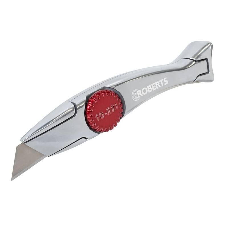 ROBERTS Pro Utility Knife with Magnetic Blade Holder - 10-221