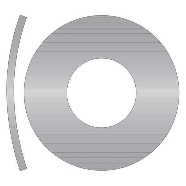 Precision Specialties Curved Washer, .612" x .400" x .009", SS - CW-375-009-SS