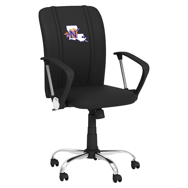 Dreamseat Curve Task Chair with Northwestern State Demons Logo - XZOCCURVE-PSCOL13665