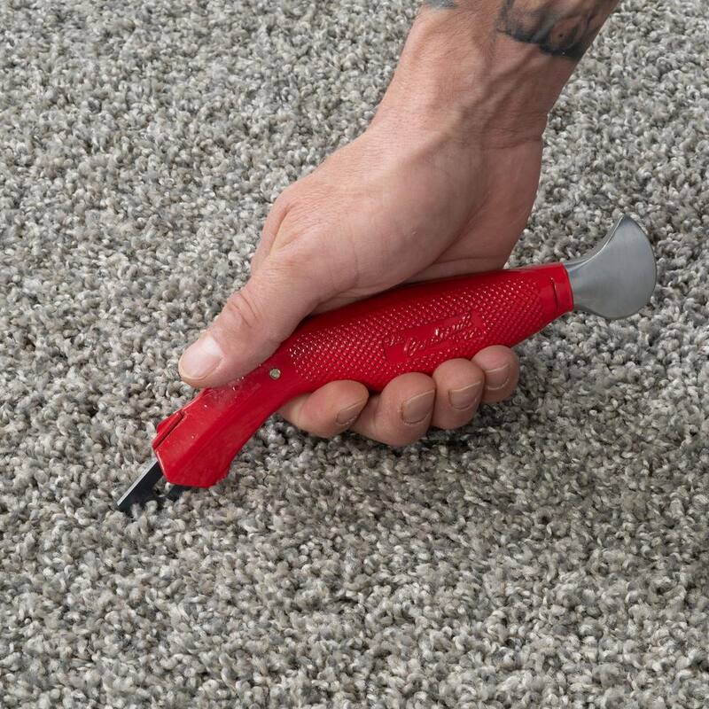 ROBERTS Cut and Jam Carpet Knife for Cutting and Tucking Carpet with Blades - 10-220