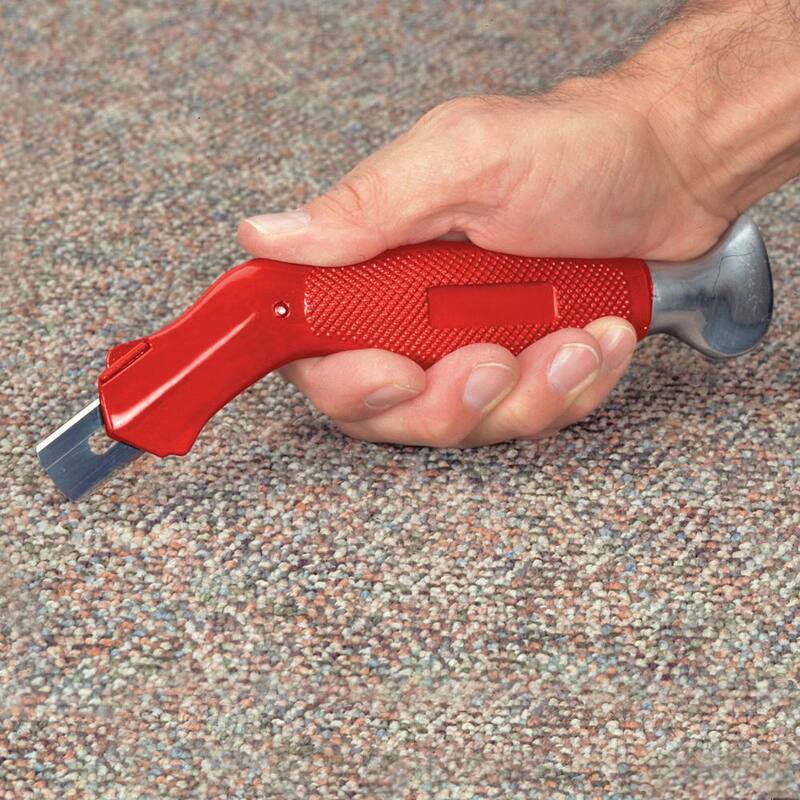 ROBERTS Cut and Jam Carpet Knife for Cutting and Tucking Carpet with Blades - 10-220