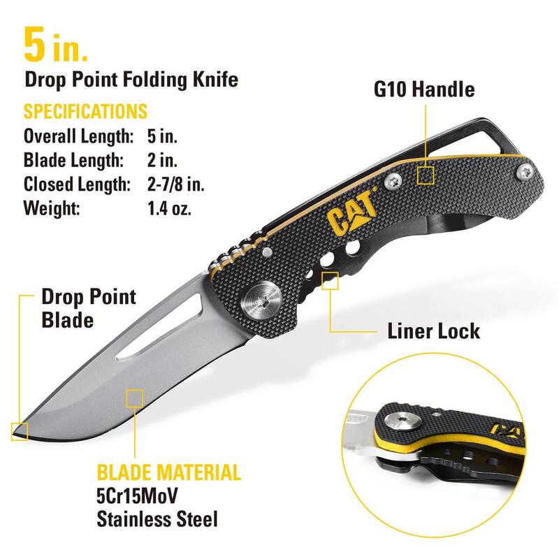 CAT 12-in-1 Multi-Tool, Knife and Multi-Tool Key Chain Gift Box Set (3-Piece) - 240192