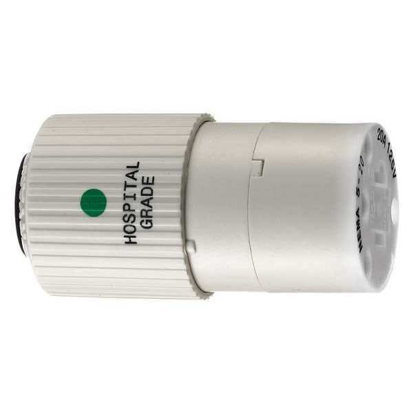 Zoro Select Blade Connector, White, 20A, Hospital - BRY8369NC