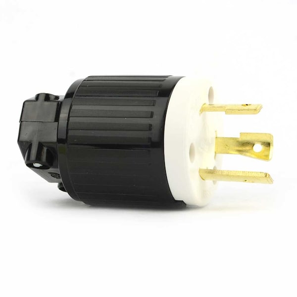 Superior Electric Twist Lock Electrical Plug 3 Wire, 30 Amps, 250V, NEMA L6-30P - YGA017