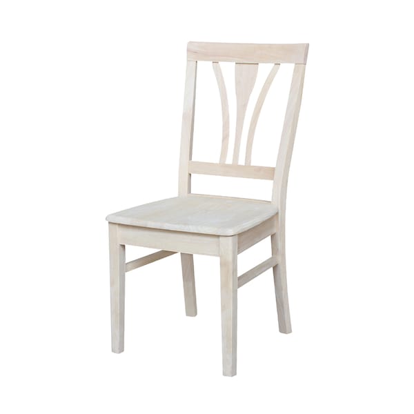 Whitewood Industries Set of 2 Fanback Chair s, Unfinished - C-918P