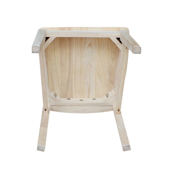 Whitewood Industries Set of 2 Fanback Chair s, Unfinished - C-918P