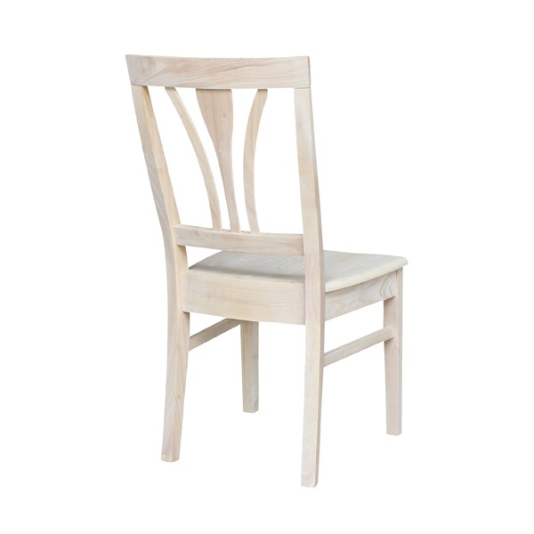 Whitewood Industries Set of 2 Fanback Chair s, Unfinished - C-918P