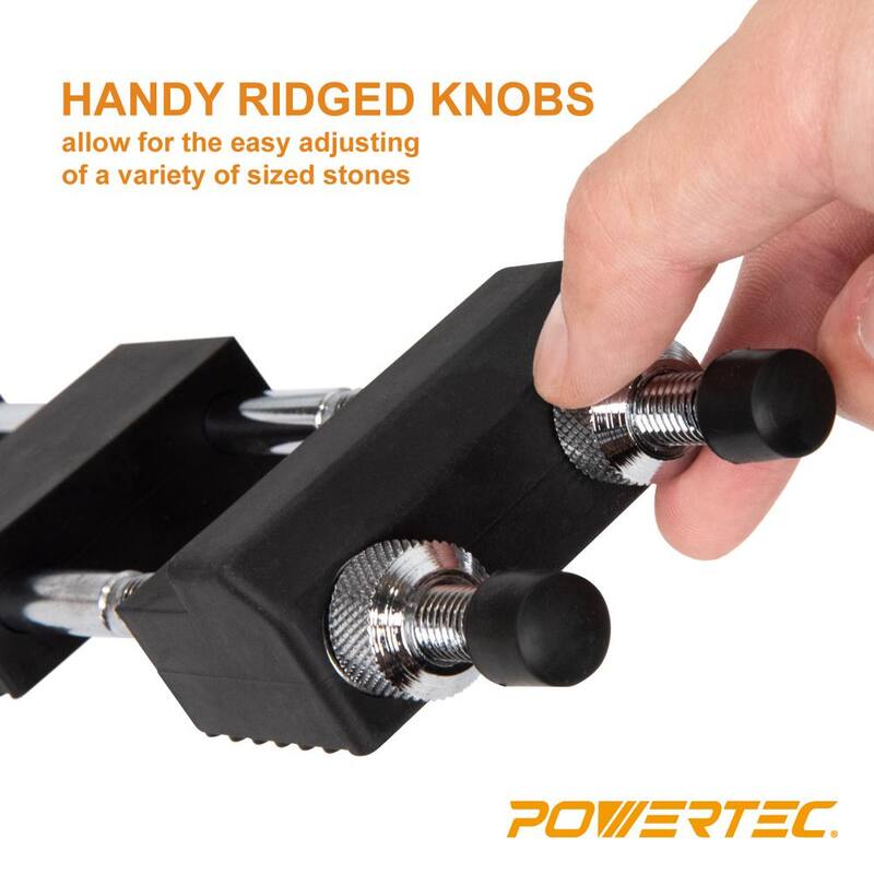 POWERTEC 5-1/2 in. to 9 in. Sharpening Stone Holder - 71013