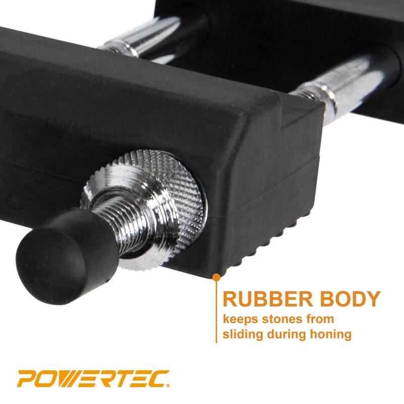 POWERTEC 5-1/2 in. to 9 in. Sharpening Stone Holder - 71013