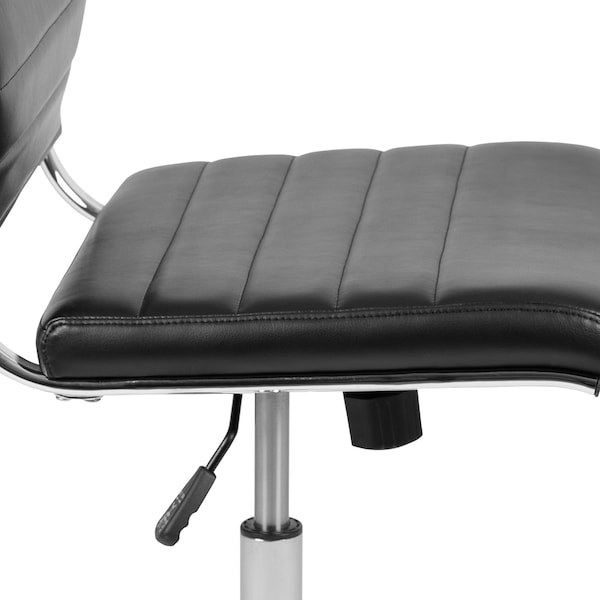 Flash Furniture Black LeatherSoft Office Chair - BT-20595M-NA-BK-GG