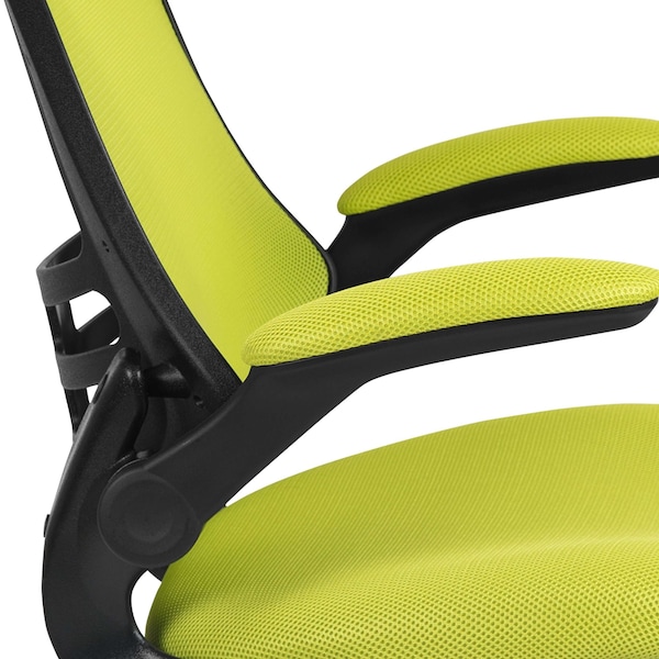 Flash Furniture Desk Chair, Mesh, Green Mesh - BL-X-5M-GRN-GG