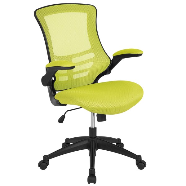 Flash Furniture Desk Chair, Mesh, Green Mesh - BL-X-5M-GRN-GG