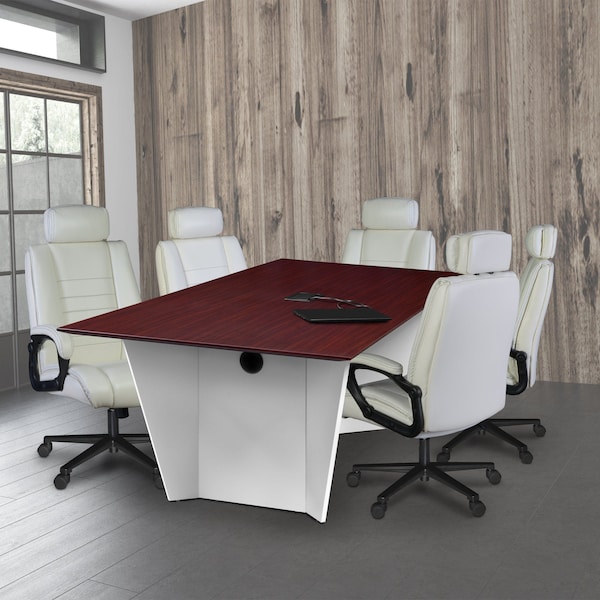 Regency DuraForce Big & Tall Ergonomic Executive Office Chair, 400 lbs Support, Cream - DUR001CR