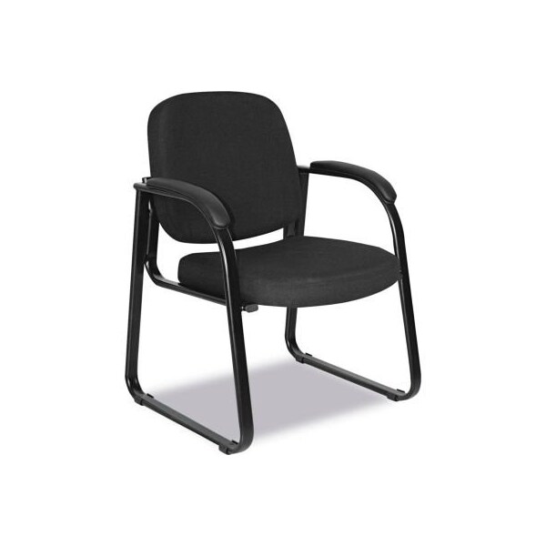 Alera Alera Reception Guest Chair - Fabric - Black - ALERL43C11