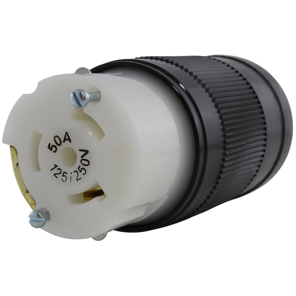 Ac Works NEMA SS2-50R 50A 125/250V 4-Prong Locking Female Connector Assembly - AS-SS250R