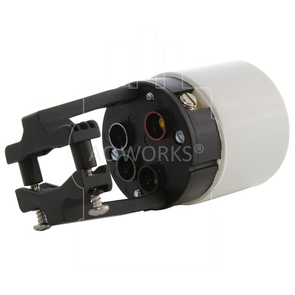 Ac Works NEMA SS2-50R 50A 125/250V 4-Prong Locking Female Connector Assembly - AS-SS250R