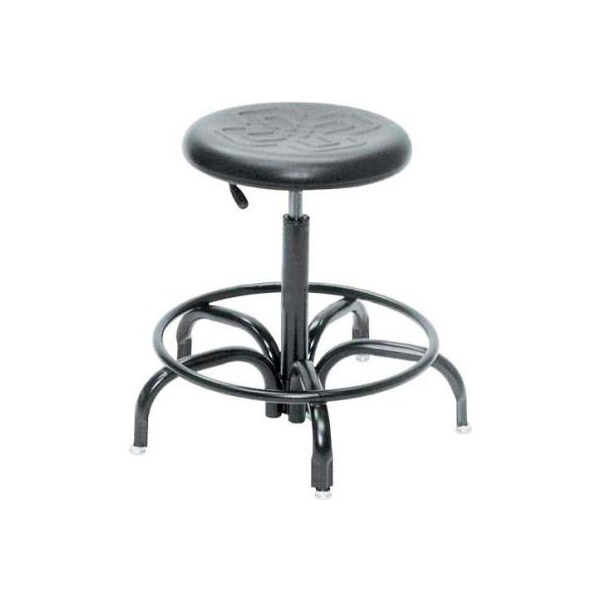 Biofit BioFit Ergonomic Stool - Black Polyurethane Seat - Seat Height Range 24 - 31" - CXS-H-HG
