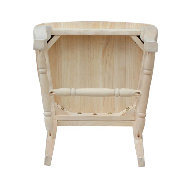 Whitewood Industries Set of 2 Versailles Side Chairs, Unfinished - C-920P