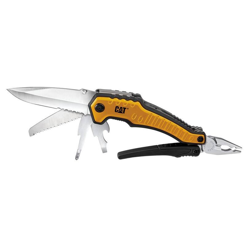 CAT XL Multi-Tool and Multi-Tool Key Chain with Light Gift Box Set (2-Piece) - 240240