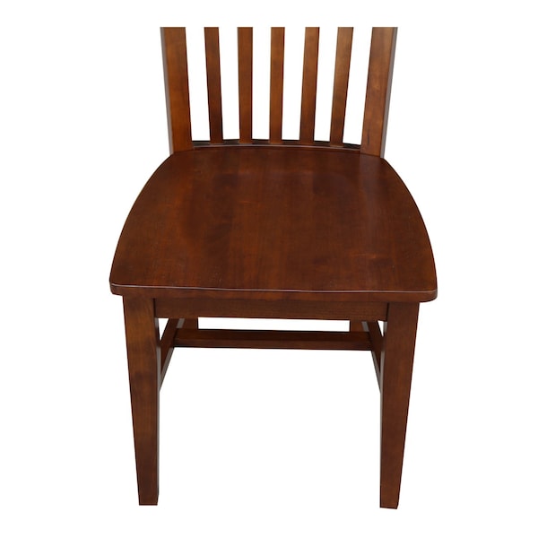 Whitewood Industries Chairs, Wood Back, 40.2 W 22 H - C581-465P
