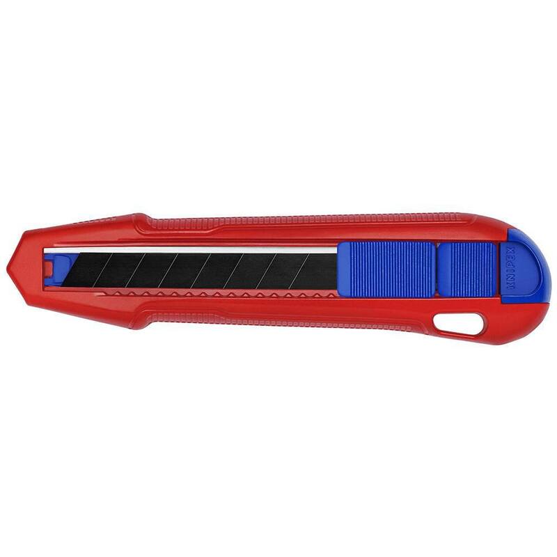 KNIPEX CutiX Universal Snap Knife, 6 1/2" - 90 10 165 BKA