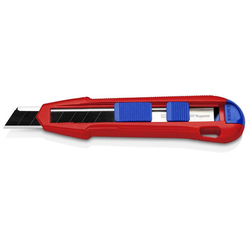 KNIPEX CutiX Universal Snap Knife, 6 1/2" - 90 10 165 BKA