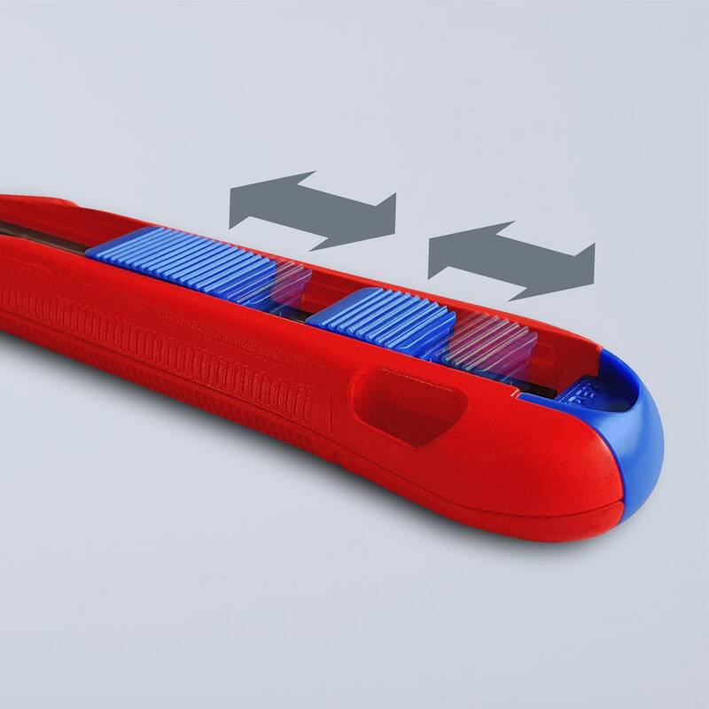 KNIPEX CutiX Universal Snap Knife, 6 1/2" - 90 10 165 BKA