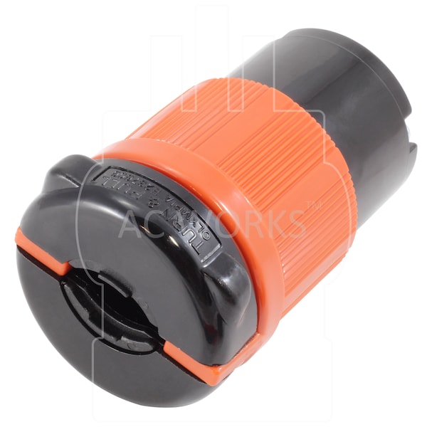Ac Works NEMA L5-30R 30A 125V 3-Prong Locking Female Connector with UL, C-UL Approval - ASL530R