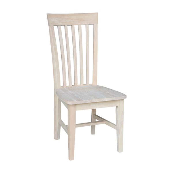 Whitewood Industries Chairs, Wood Back, 40 W 22 H - C-465P