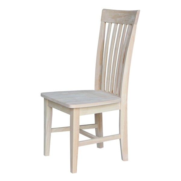 Whitewood Industries Chairs, Wood Back, 40 W 22 H - C-465P