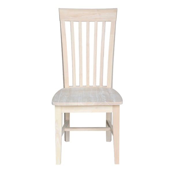 Whitewood Industries Chairs, Wood Back, 40 W 22 H - C-465P