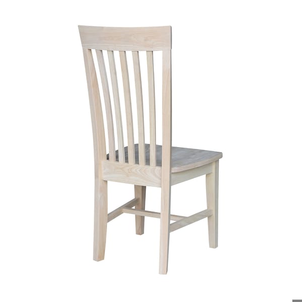 Whitewood Industries Chairs, Wood Back, 40 W 22 H - C-465P