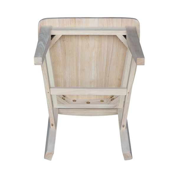 Whitewood Industries Chairs, Wood Back, 40 W 22 H - C-465P