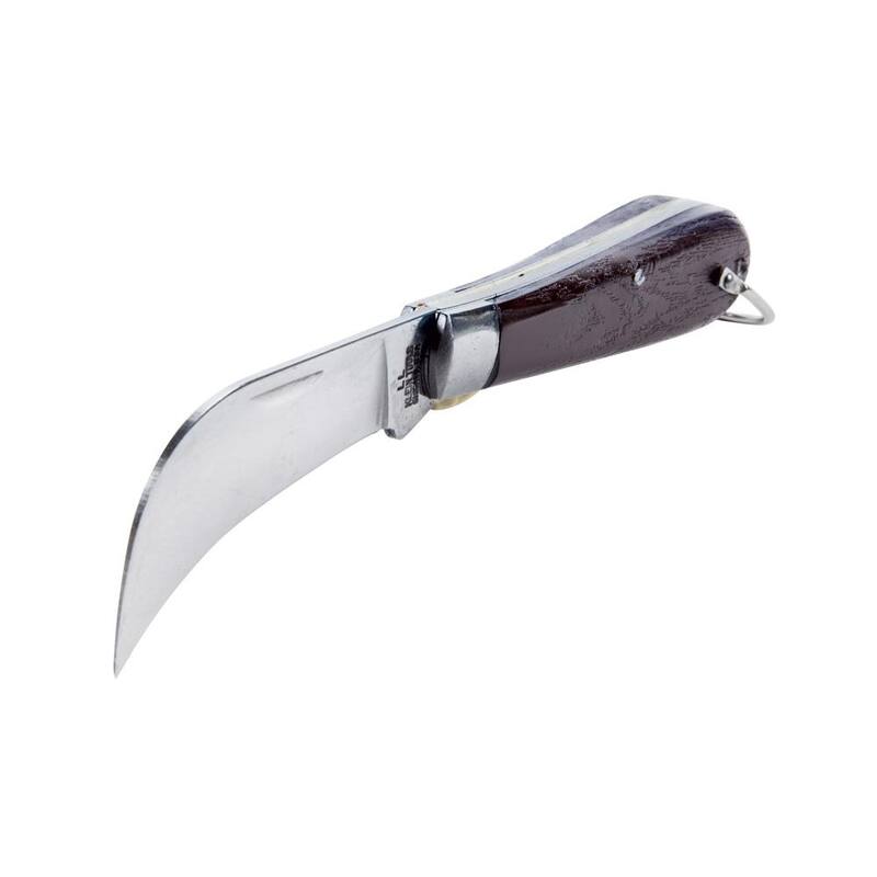 Klein Tools 2-5/8 in. Carbon Steel Hawk Bill Blade Folding Knife - 1550-4