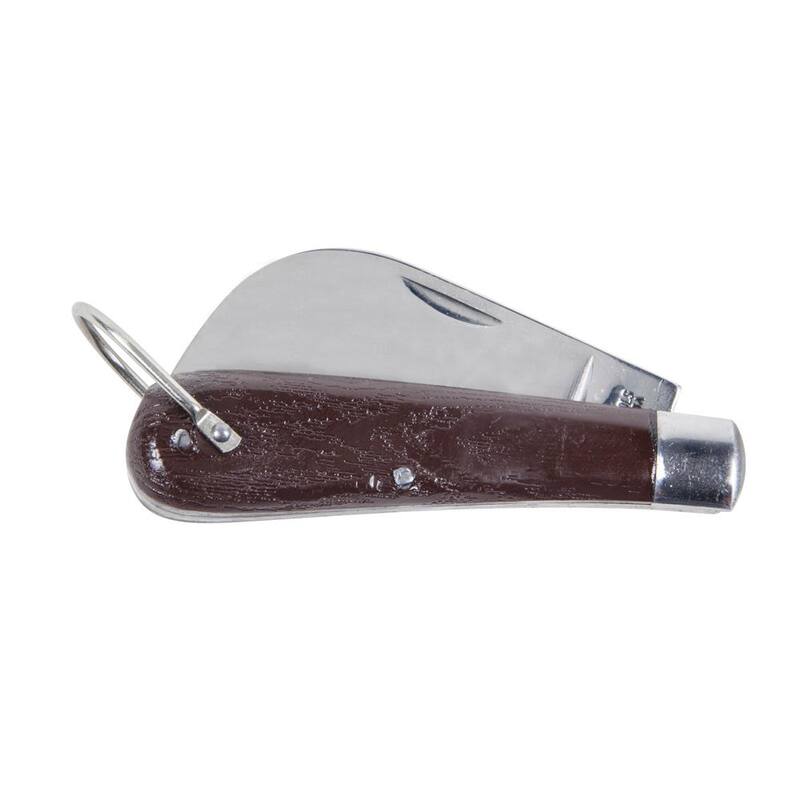 Klein Tools 2-5/8 in. Carbon Steel Hawk Bill Blade Folding Knife - 1550-4
