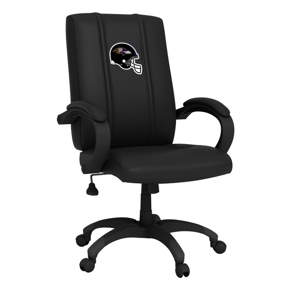 Dreamseat Office Chair 1000 with Baltimore Ravens Helmet Logo - XZOC1000-PSNFL20012