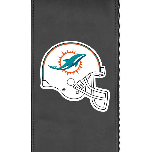Dreamseat Curve Task Chair with Miami Dolphins Helmet Logo - XZOCCURVE-PSNFL20092