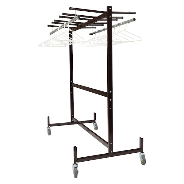 National Public Seating Table/Chair Storage Truck With Checkerette Bars - 42-8-60