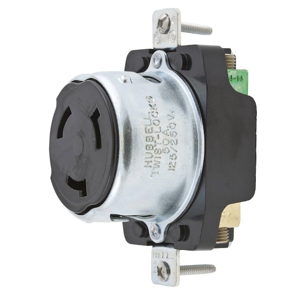 Hubbell 50A Marine Twist-Lock Receptacle 3P 4W 125/250VAC - HBL63CM69