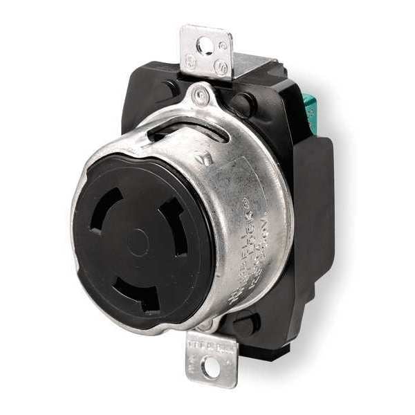 Hubbell 50A Marine Twist-Lock Receptacle 3P 4W 125/250VAC - HBL63CM69