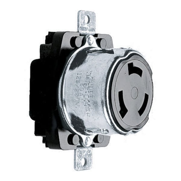 Hubbell 50A Marine Twist-Lock Receptacle 3P 4W 125/250VAC - HBL63CM69